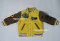 A BATHING APE BAPE KIDS BABY MILO FRIENDS BOA SLEEVE JACKET