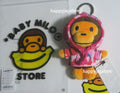 A BATHING APE BABY MILO STORE BABY PLUSH DOLL MILO ALL FRIENDS CAMO HOODIE KEYCHAIN - happyjagabee store