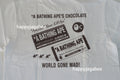 A BATHING APE CHOCOLATE APE HEAD TEE - happyjagabee store