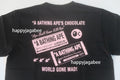 A BATHING APE CHOCOLATE APE HEAD TEE - happyjagabee store