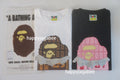 A BATHING APE CHOCOLATE BAR APE HEAD TEE
