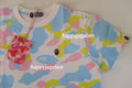 A BATHING APE Ladies' NEW MULTI CAMO ONE POINT MINI TEE