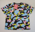 A BATHING APE Ladies' NEW MULTI CAMO ONE POINT MINI TEE