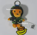 A BATHING APE BABY MILO STORE BABY PLUSH DOLL MILO ALL FRIENDS CAMO HOODIE KEYCHAIN