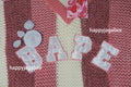A BATHING APE Ladies' BAPE CROCHET OVERSIZED TEE - happyjagabee store