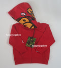 A BATHING APE BAPE KIDS MILO SHARK ZIP HOODIE - happyjagabee store