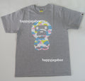 A BATHING APE NEW MULTI CAMO BIG BABY MILO TEE - happyjagabee store