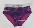 A BATHING APE Ladies' COLOR CAMO SHORTS