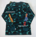 A BATHING APE COLOR CAMO SHARK L/S TEE - happyjagabee store