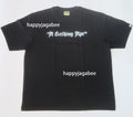 A BATHING APE A BATHING APE LOGO RELAXED FIT TEE - happyjagabee store