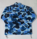 A BATHING APE ABC CAMO METAL ONE POINT BOA JACKET
