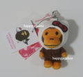 A BATHING APE BAPE x SANRIO CHARACTERS PLUSH DOLL KEYCHAIN HELLO KITTY