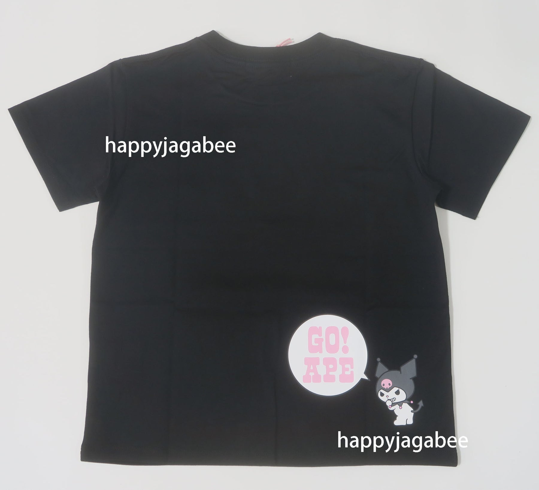 A BATHING APE BAPE x SANRIO CHARACTERS MINI TEE KUROMI