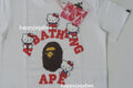 A BATHING APE BAPE x SANRIO CHARACTERS MINI TEE HELLO KITTY