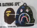A BATHING APE BAPE KIDS SPLIT CAMO SHARK DAYPACK