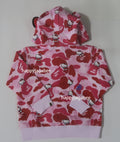 A BATHING APE BAPE KIDS BAPE SANRIO HELLO KITTY CAMO ZIP HOODIE