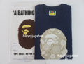 A BATHING APE JAPANESE INDIGO ART CAMO BY BATHING APE TEE