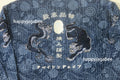 A BATHING APE JAPANESE INDIGO ART CAMO JUNGLE FATIQUE KIMONO