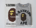A BATHING APE BAPE KIDS COLLEGE RELAXED FIT CREWNECK SWEATSHIRT
