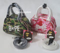 A BATHING APE Ladies' ABC CAMO MINI BOWLING BAG