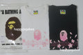 A BATHING APE SAKURA LOGO TEE