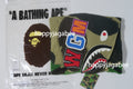 A BATHING APE ABC CAMO CROCHET SHARK RELAXED FIT FULL ZIP HOODIE