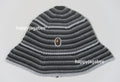 A BATHING APE APE HEAD ONE POINT STREIPE KNIT HAT