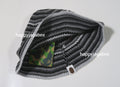 A BATHING APE APE HEAD ONE POINT STREIPE KNIT HAT