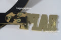 Sale! A BATHING APE 1ST CAMO BAPE LEATHER BELT