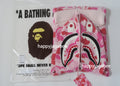 A BATHING APE Ladies' ABC CAMO TOWEL JACQUARD SHARK CROPPED FULL ZIP HOODIE