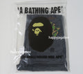 A BATHING APE LINE CAMO JACQUARD RELAXED FIT DENIM PANTS
