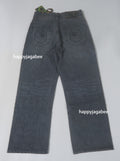 A BATHING APE LINE CAMO JACQUARD RELAXED FIT DENIM PANTS
