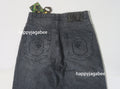 A BATHING APE LINE CAMO JACQUARD RELAXED FIT DENIM PANTS