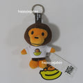 A BATHING APE BABY MILO STORE BABY MILO PLUSH DOLL TEE KEYCHAIN