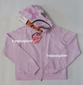 A BATHING APE Ladies' MILO SHARK CROPPED FULL ZIP DOUBLE HOODIE