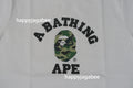 A BATHING APE BAPE KIDS ABC CAMO COLLEGE TEE