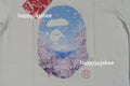 A BATHING APE Ladies' SAKURA PHOTO APE HEAD MINI TEE