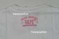 A BATHING APE Ladies' SAKURA PHOTO APE HEAD MINI TEE