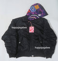 A BATHING APE Ladies' SHARK HOODIE MA-1 JACKET