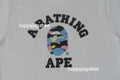 A BATHING APE NEW MULTI CAMO COLLEGE TEE