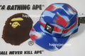 A BATHING APE SCREEN CAMO REFLECTOR JET CAP