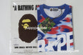 A BATHING APE SCREEN CAMO STA LOGO RELAXED FIT TEE