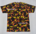 A BATHING APE 1ST CAMO BAPE RHINESTONE TEE