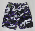 A BATHING APE GLITCH WOODLAND CAMO SHORTS