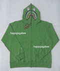A BATHING APE SHARK FULL ZIP HOODIE