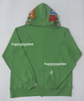 A BATHING APE SHARK FULL ZIP HOODIE