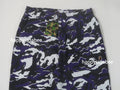 A BATHING APE GLITCH WOODLAND CAMO RELAXED FIT SWEAT PANTS