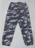 A BATHING APE GLITCH WOODLAND CAMO RELAXED FIT SWEAT PANTS