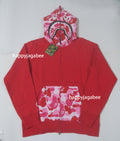 A BATHING APE ABC CAMO SHARK FULL ZIP HOODIE