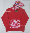 A BATHING APE ABC CAMO SHARK FULL ZIP HOODIE